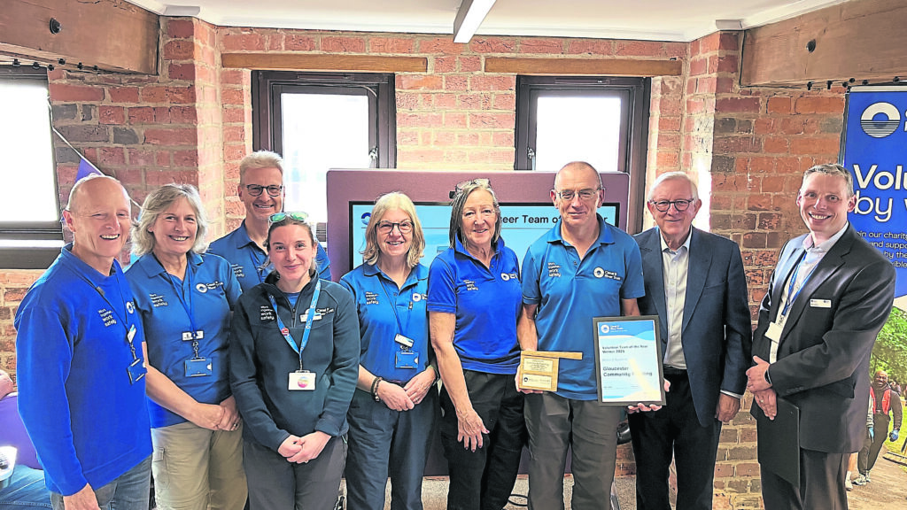 The award-winning Gloucester Community Paddling team.