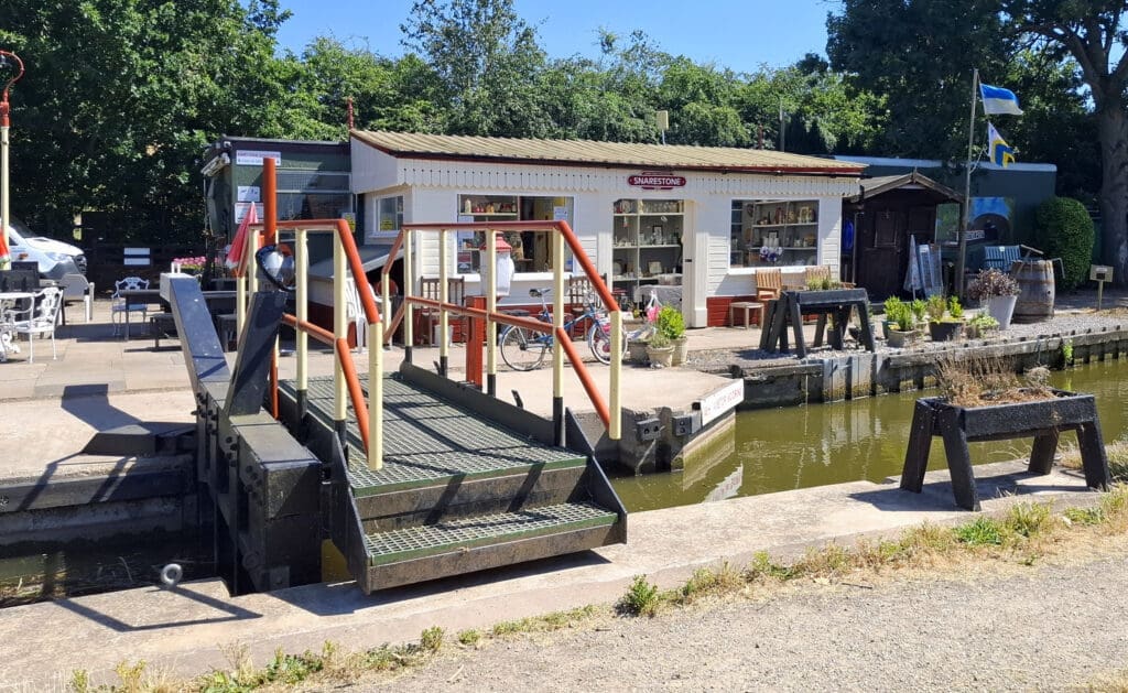 Snarestone ACA HQ. The Ashby Canal Association HQ, Snarestone Wharf, in rural railway station style!